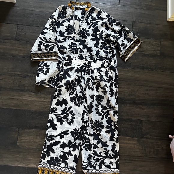 DEVOTION TWINS Top & Pant Set INSANE!! Sz Sm NWT $470!! - Picture 1 of 6
